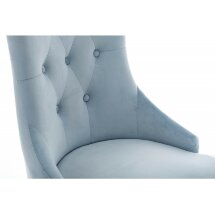 Стул деревянный Elegance white / blue