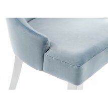Стул деревянный Elegance white / blue