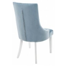 Стул деревянный Elegance white / blue