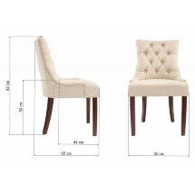 Стул деревянный Derby walnut