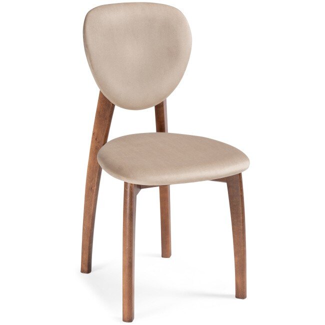 Стул деревянный Вакимо tenerife beige / миланский орех 