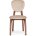 Стул деревянный Вакимо tenerife beige / миланский орех 