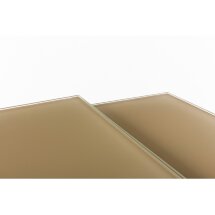 Стол стеклянный S 302T бежевый
