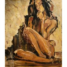 Картина &quot;Девушка&quot;, размер 60*80