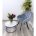 Стул GALE BLUVEL-06 BLUE поворот.360 град., велюр М-City 