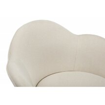 Барный стул Cotton beige fabric