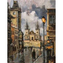 Картина &quot;Прага&quot;, размер 50*60