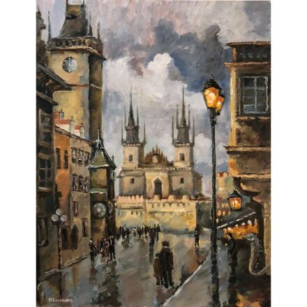 Картина &quot;Прага&quot;, размер 50*60 