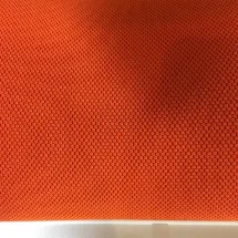Кресло офисное / IQ / (White plastic orange) белый пластик /оранжевая ткань