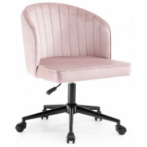 Компьютерное кресло Dani light pink / black