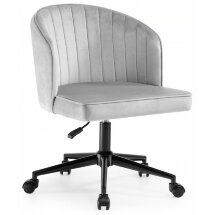 Компьютерное кресло Dani light gray / black