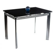 Стол стеклянный S 302T черный