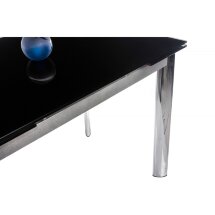 Стол стеклянный S 302T черный