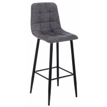 Барный стул Chio dark black / grey